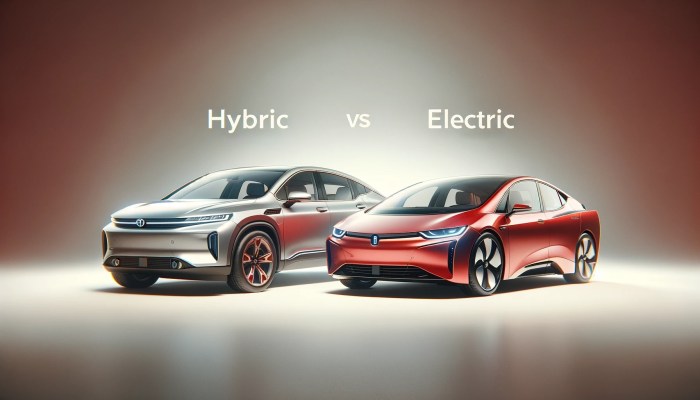 Hybrid vs electric cars