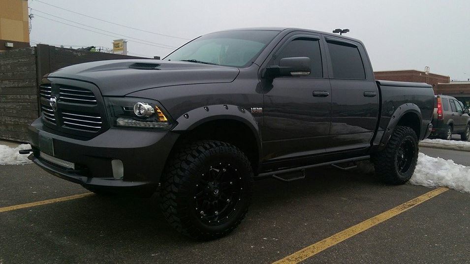 Lifted truck Lifted truck